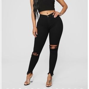 FASHION NOVA WELL PLAYED JEANS